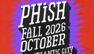 Phish Announce October 2026 Tour Dates In Atlantic City, Richmond, Jacksonville & Huntsville
