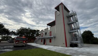 Pinellas Park Fire Department built a new training tower that officials say will help firefighters with every day encounters. (Spectrum News/Tyler O'Neill)