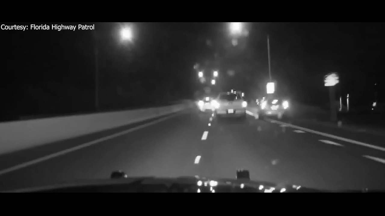 Driver drove wrong way, hit car during chase: FHP