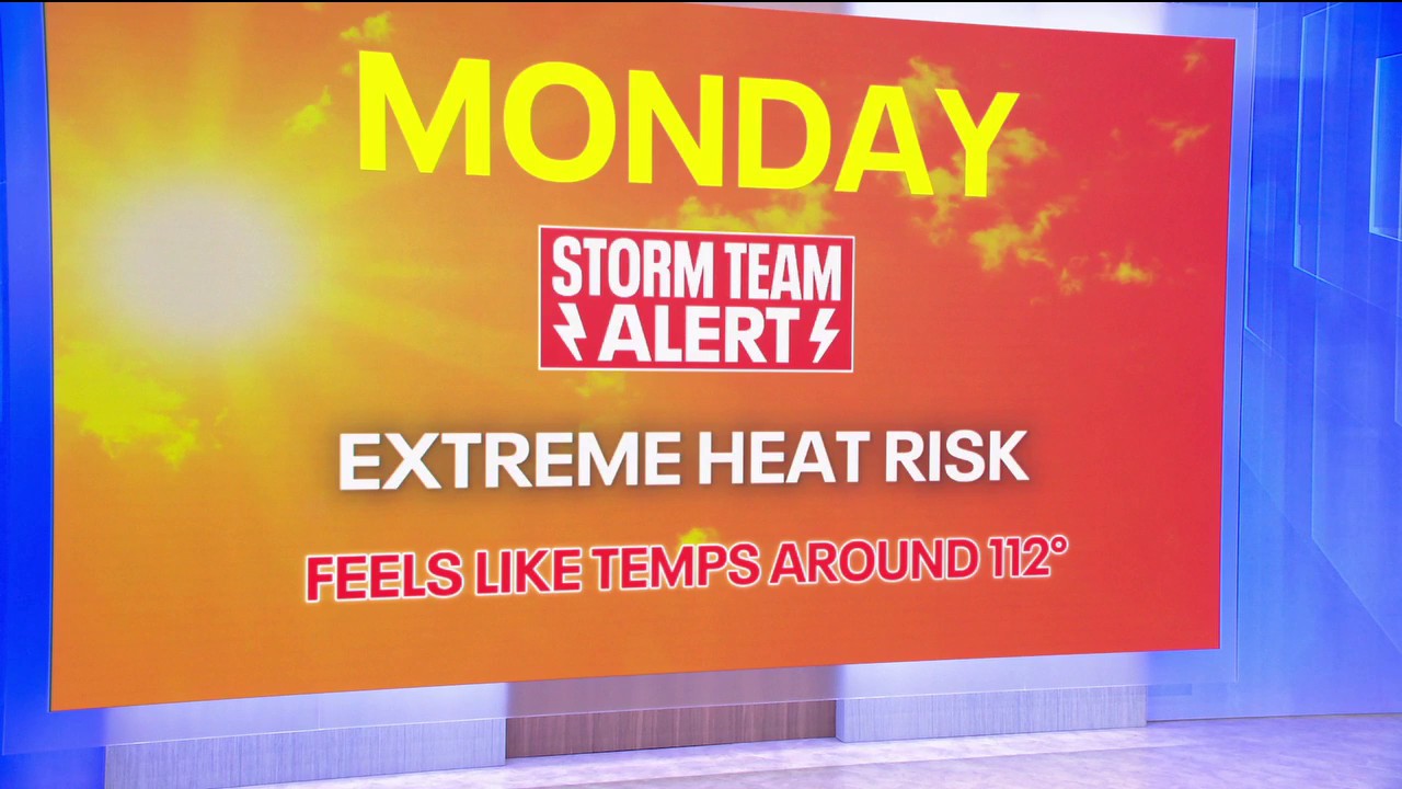 Orlando weather: Extreme heat risk; rain chances increase
