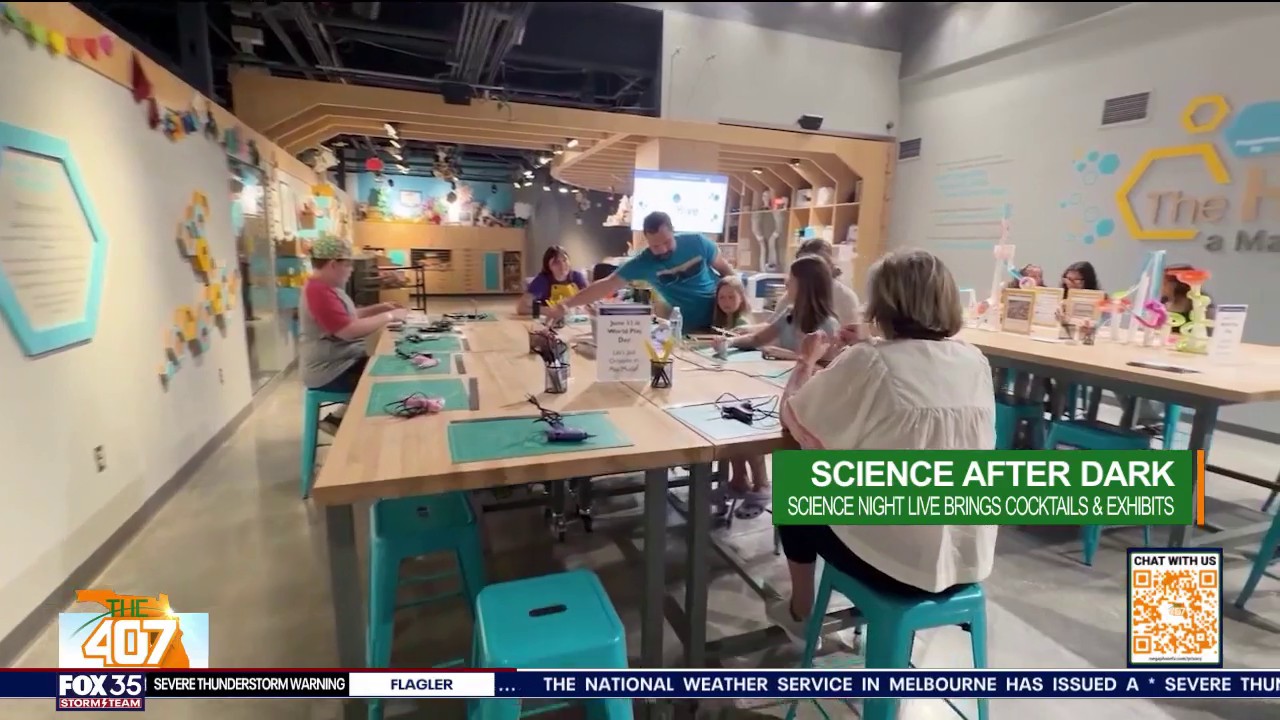 Adults-only fun returns to Orlando Science Center for Science Night Live
