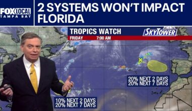 2 Atlantic tropical systems being monitored