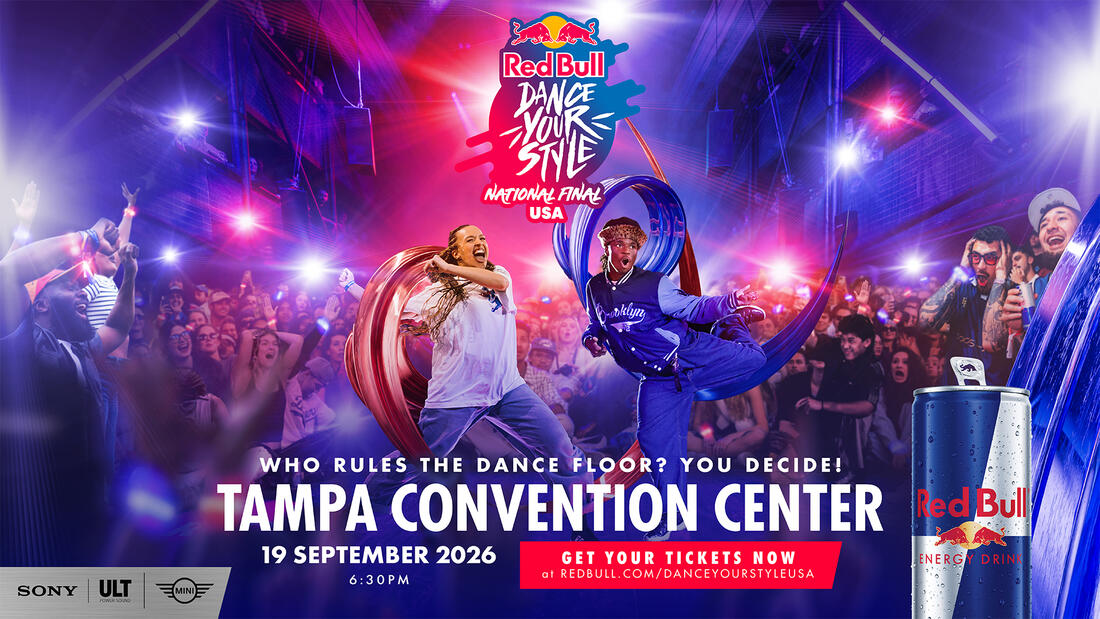 Red Bull Dance Your Style USA National Final Debuts at the Tampa Convention Center This September