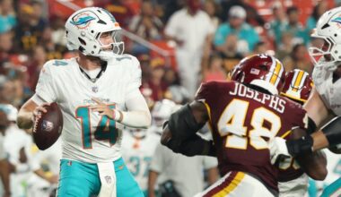 Miami Dolphins injury update: Quinn Ewers suffer injury against Commanders