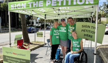 Save the Garden seeking signatures to challenge Scientology street vote