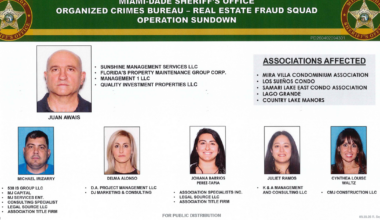 6 arrested in $5.8 million scheme targeting condo and HOA boards in Miami-Dade, sheriff's office says