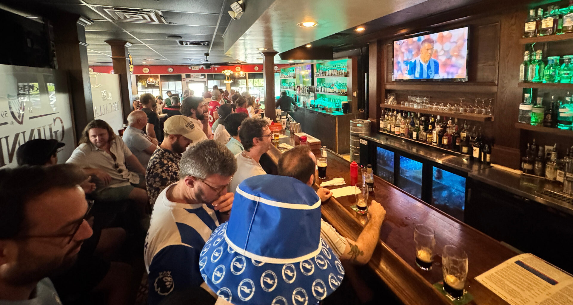 People watching Brighton in the St. Pete and Tampa Bay area