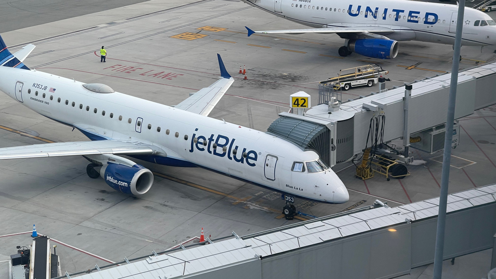 JetBlue Leads The Way In Cancellations: Man Climbs Barbed Wire Fence And Boards Plane At Fort Lauderdale-Hollywood International Airport
