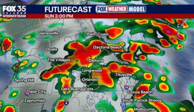 Orlando weather: Storm chances rise as the weekend concludes