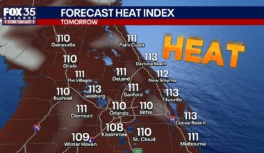 Orlando weather: Extreme heat, storm chances increase to conclude weekend