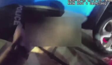 Body cam footage shows Miami Beach officers lifting SUV to rescue woman trapped after scooter crash