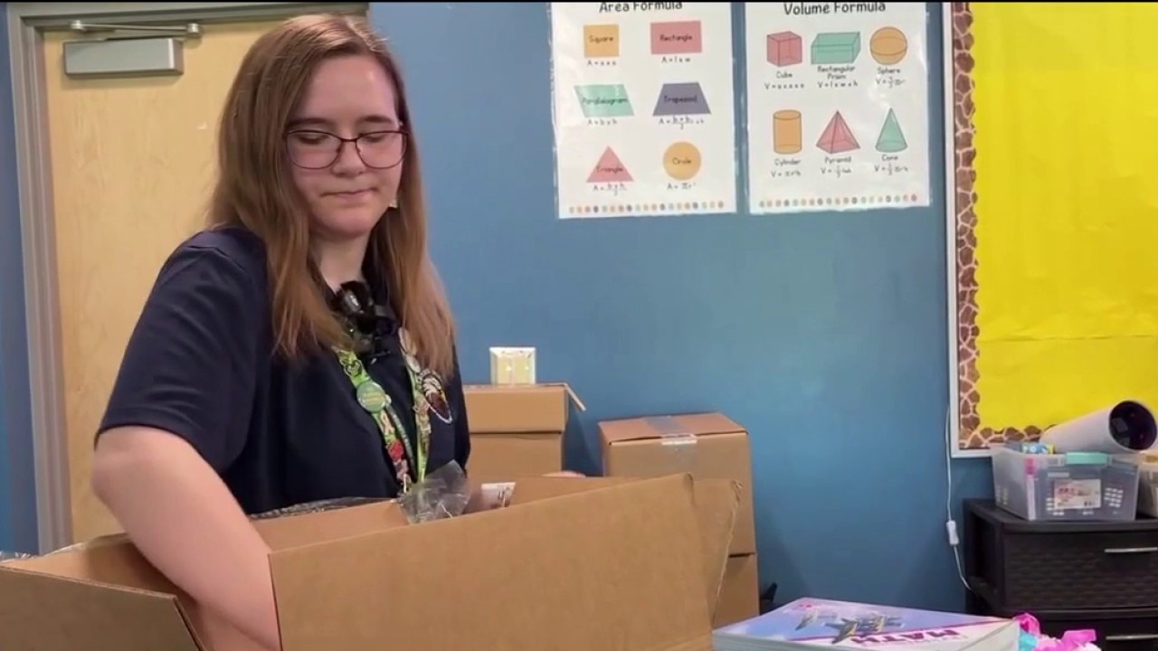First-year teacher prepares for school year