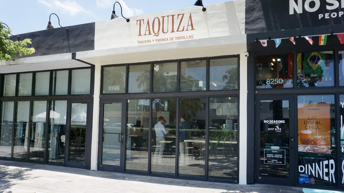 The new Taquiza taqueria in Miami’s Little River neighborhood. The new Taquiza taqueria in Miami’s Little River neighborhood.