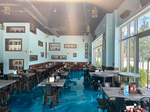 The Fort Lauderdale location of Black Jack's Rum Bar & Grille appeared closed on Wednesday, and its doors were locked. (Phillip Valys / South Florida Sun Sentinel)