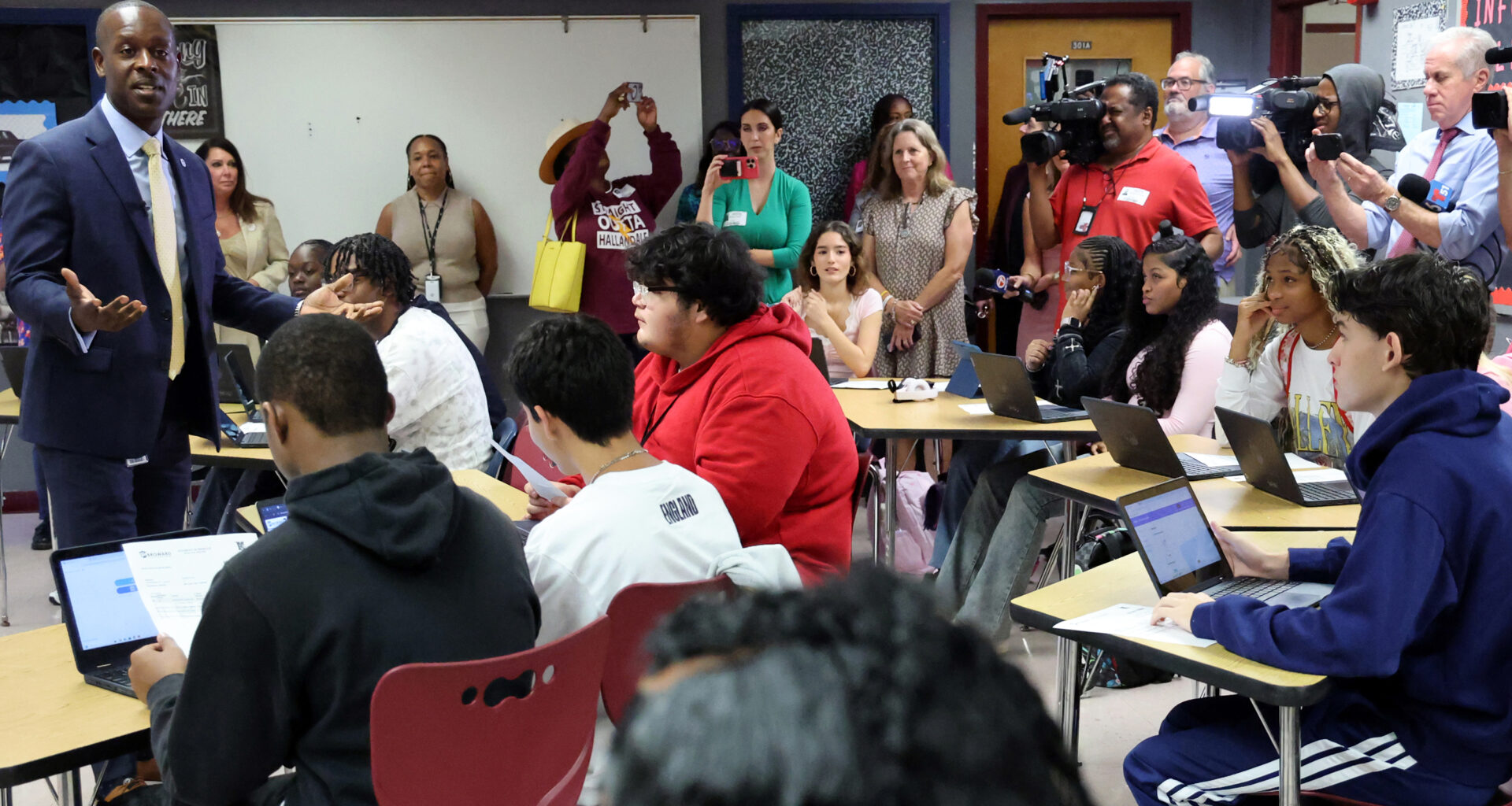 First day of school: Students return to smaller school districts