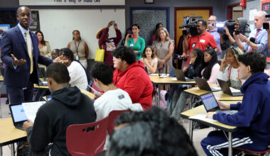 First day of school: Students return to smaller school districts