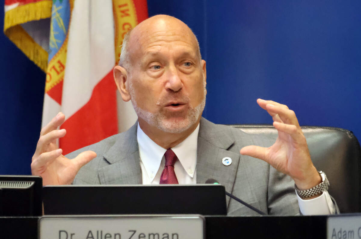 Broward County School Board member Allen Zeman