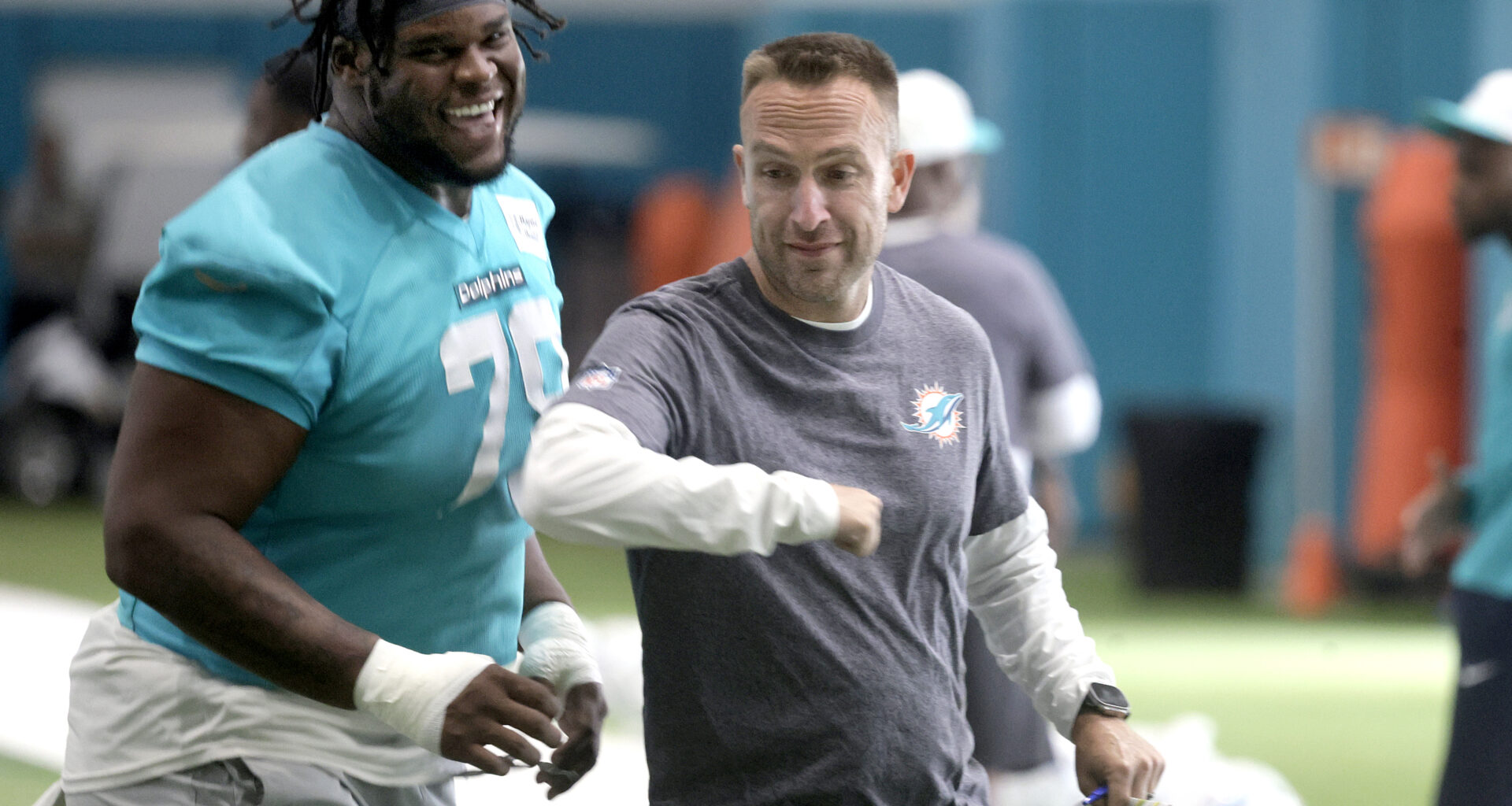 Miami Dolphins still pursuing strength in trenches