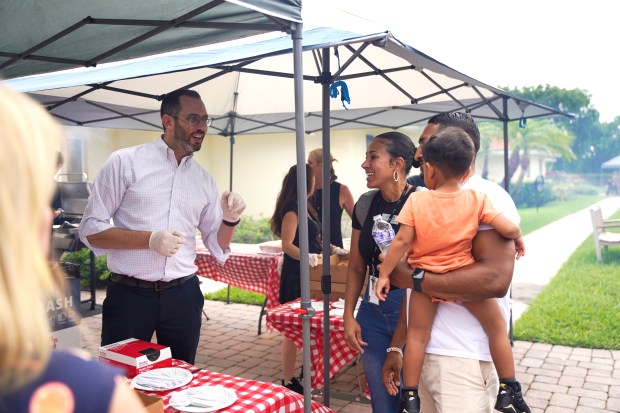 Justin Kohlhagen, the new CEO of JAFCO, at their annual Back to School Picnic on Aug. 5, 2026. (JAFCO/Courtesy)