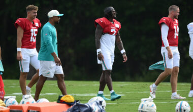 Dolphins-Commanders joint practice report; stock up, down