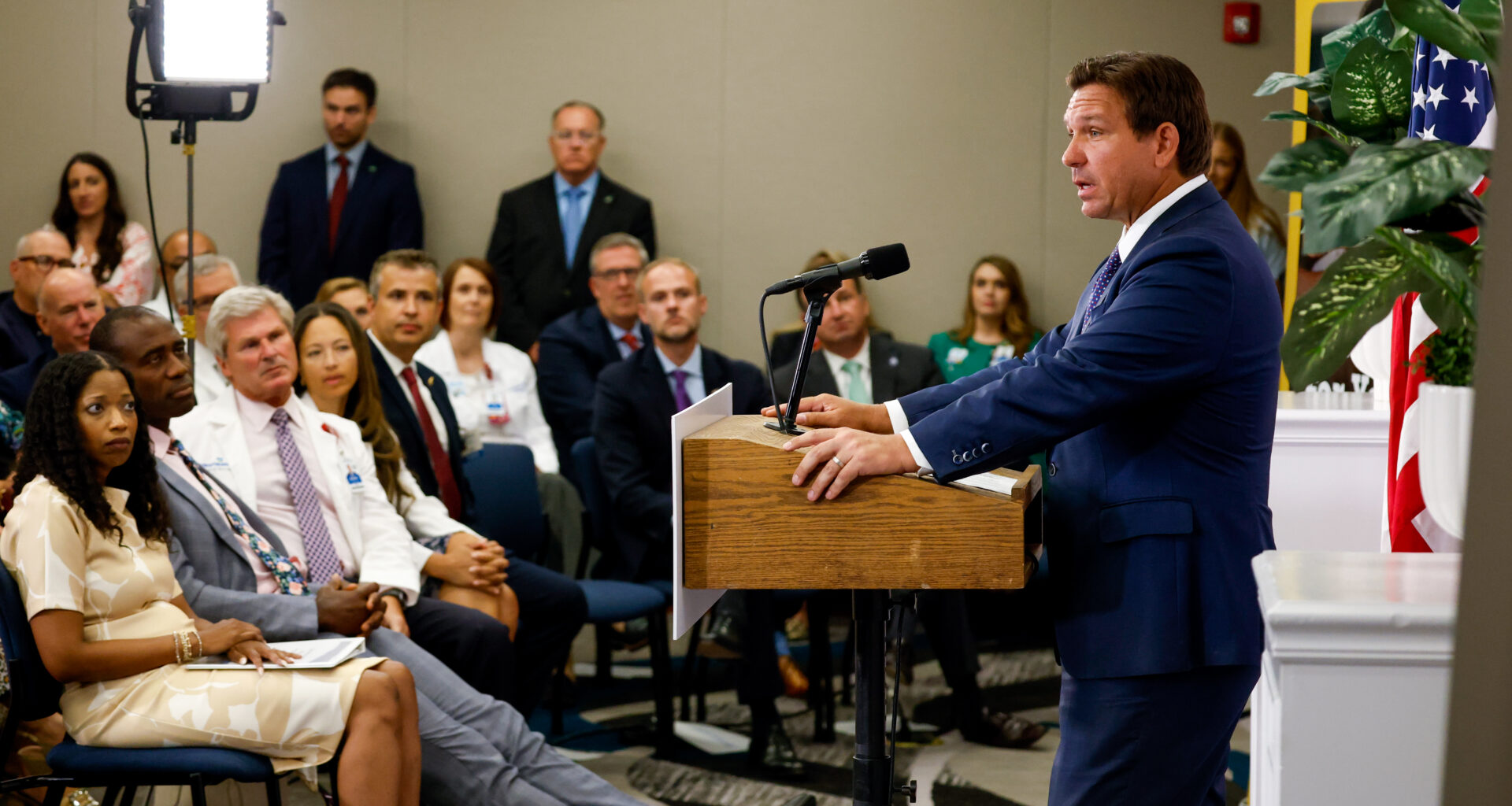 DeSantis criticizes Angie Nixon, supports Cory Mills' ouster