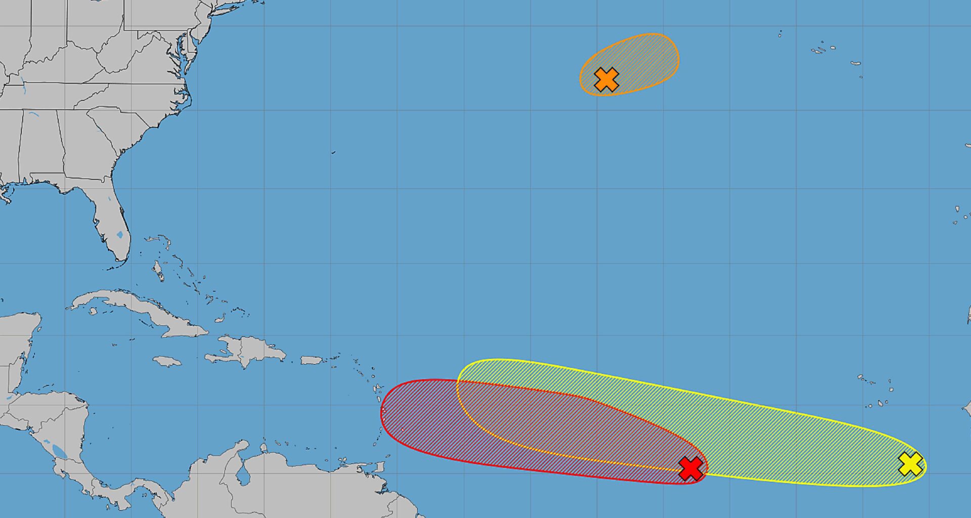 Hurricane center tracks 3 systems again; 1 with high chances to become tropical depression – Orlando Sentinel