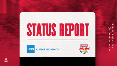 STATUS REPORT, pres. by HSS: Red Bull New York vs. Orlando City SC