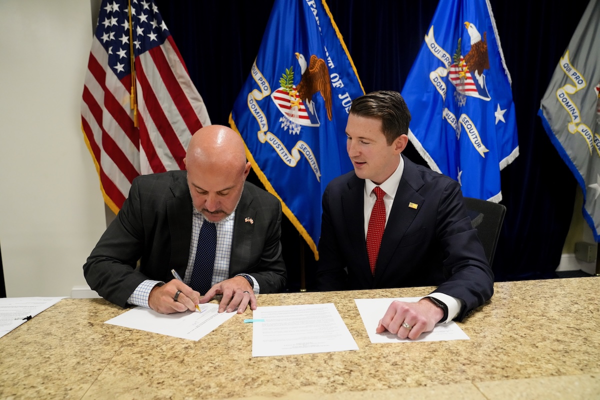 CFO Ingoglia signs MOU between Florida State Treasury and U.S. DOJ's National Fraud Enforcement Division