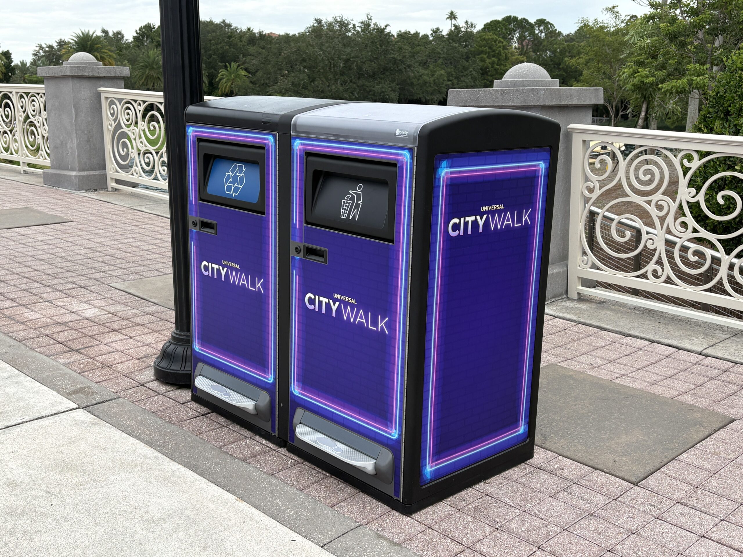 Solar-Powered Trash Cans Arrive at Universal Orlando Resort