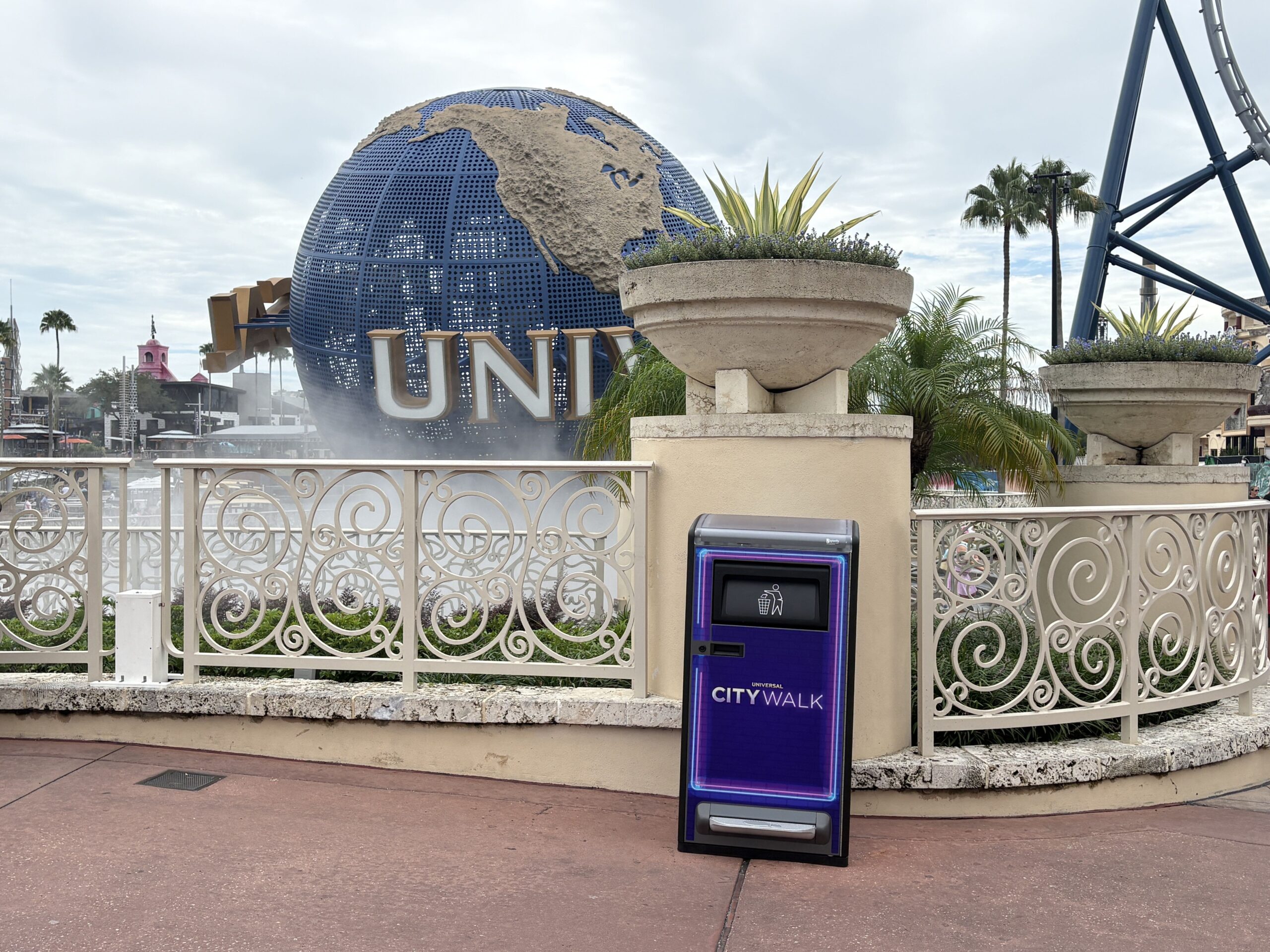 Solar-Powered Trash Cans Arrive at Universal Orlando Resort