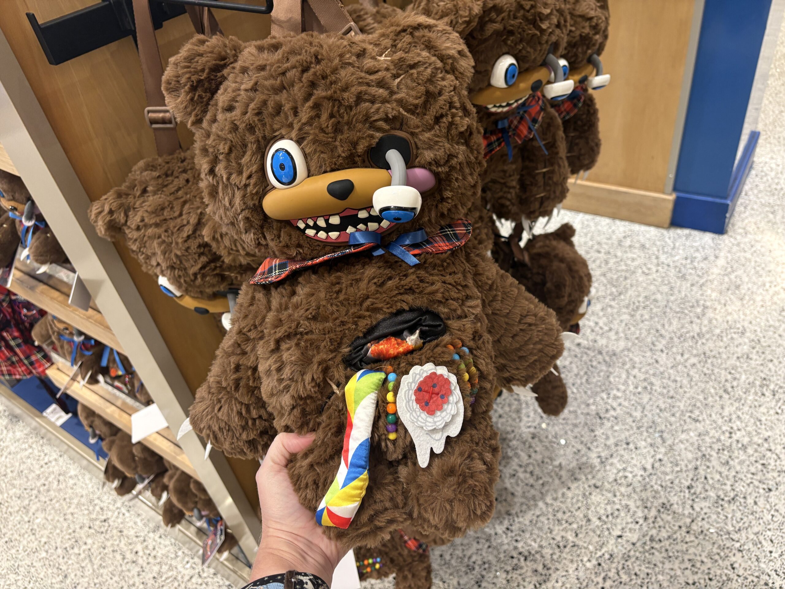 Plush Backpack - $45