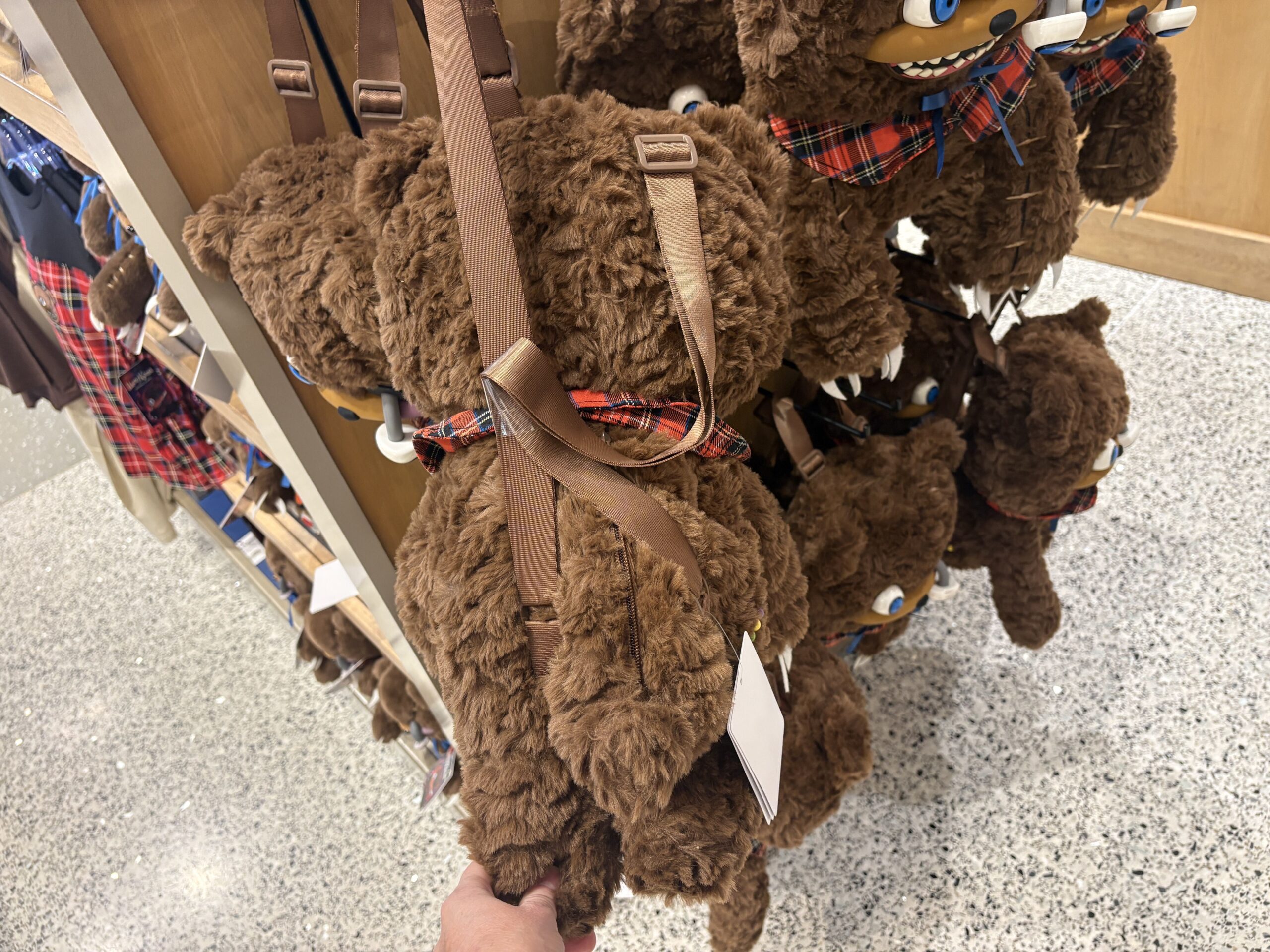 Plush Backpack - $45