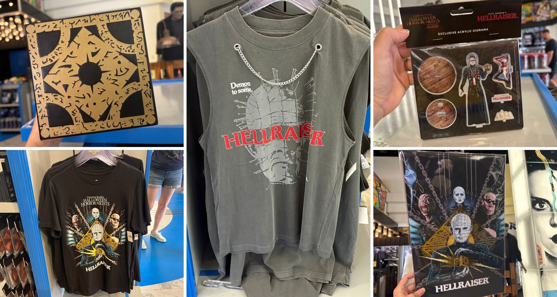Full List (with Prices) of 'Hellraiser' Halloween Horror Nights 35 Merchandise