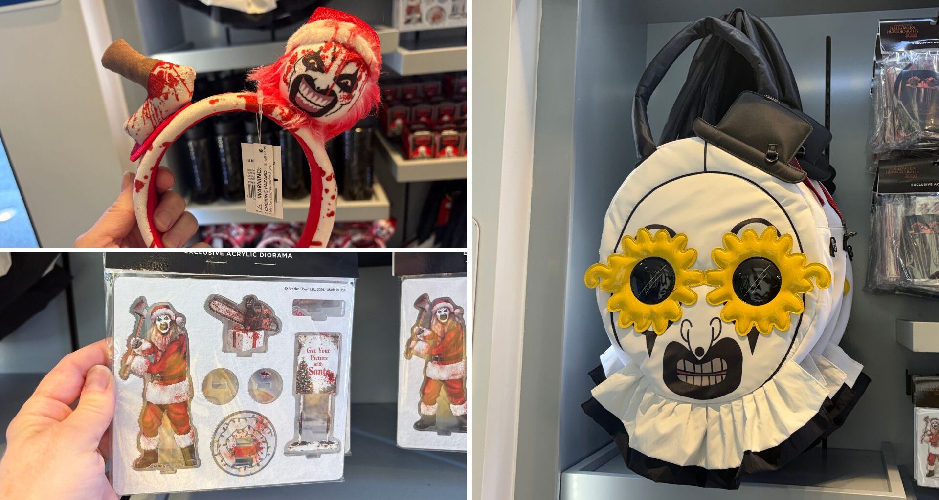 Full List (with Prices) of 'Terrifier' Art the Clown Halloween Horror Nights 35 Merchandise