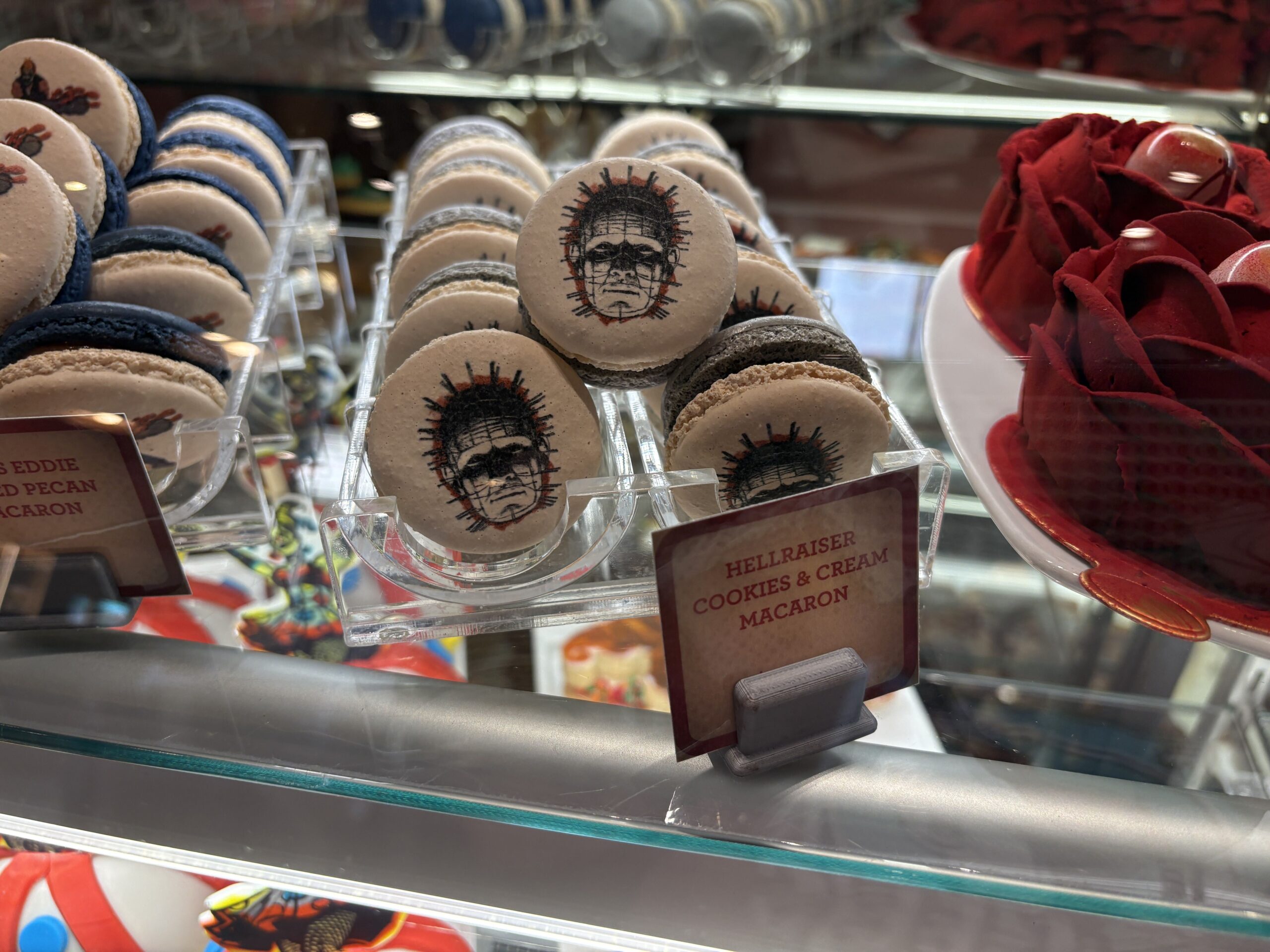 The San Francisco Candy Factory at Universal Studios Florida has been transformed into the Carey Candy Company for Halloween Horror Nights, now offering themed candy and confections inspired by the event.