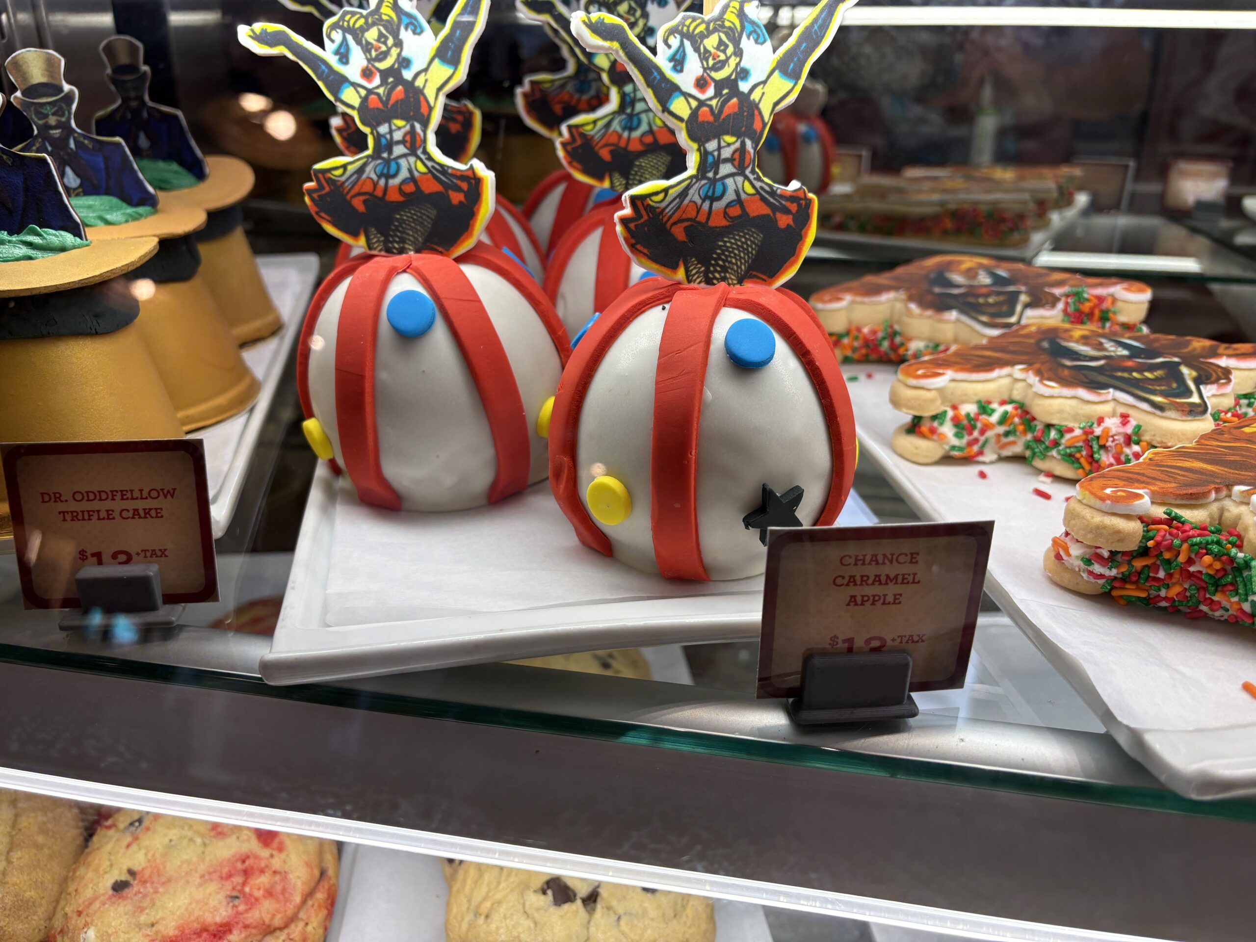 The San Francisco Candy Factory at Universal Studios Florida has been transformed into the Carey Candy Company for Halloween Horror Nights, now offering themed candy and confections inspired by the event.