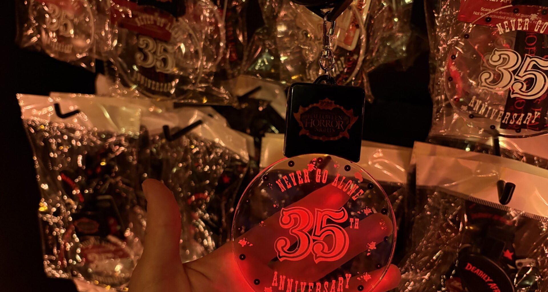 'Deathly Afraid' Necklace Available for Guests Who Want Limited Scares at Halloween Horror Nights 35