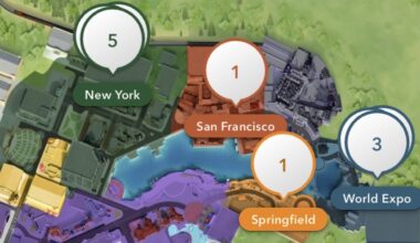 Map of Halloween Horror Nights 35 at Universal Orlando Resort