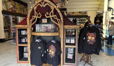 Halloween Horror Nights 35 merchandise featuring the event