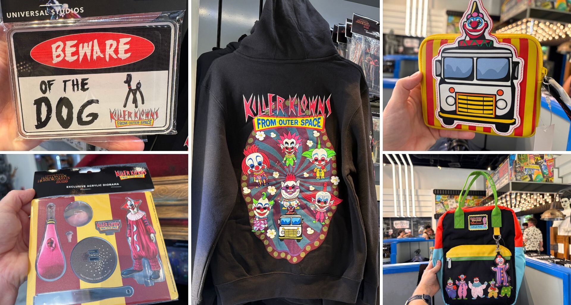 Full List (with Prices) of Halloween Horror Nights 35 'Killer Klowns From Outer Space' Merchandise