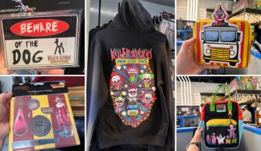 Full List (with Prices) of Halloween Horror Nights 35 'Killer Klowns From Outer Space' Merchandise