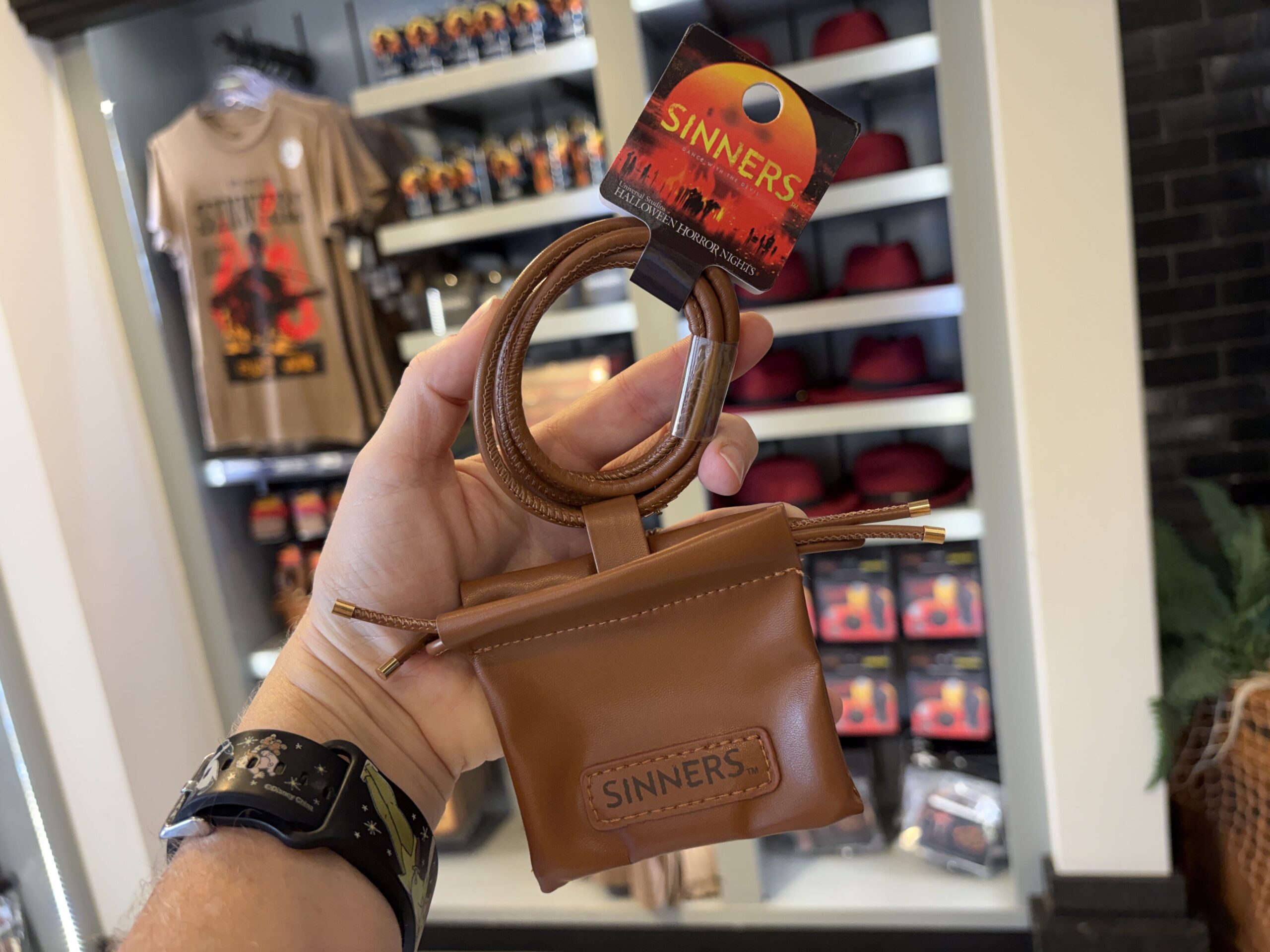With the Sinners haunted house coming to Halloween Horror Nights 35, Universal Orlando Resort has a series of Sinners merchandise. It's available in Five and Dime at Universal Studios Florida.