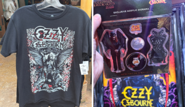 Ozzy Osbourne Acrylic Figure and Shirt Released at Universal Orlando Resort