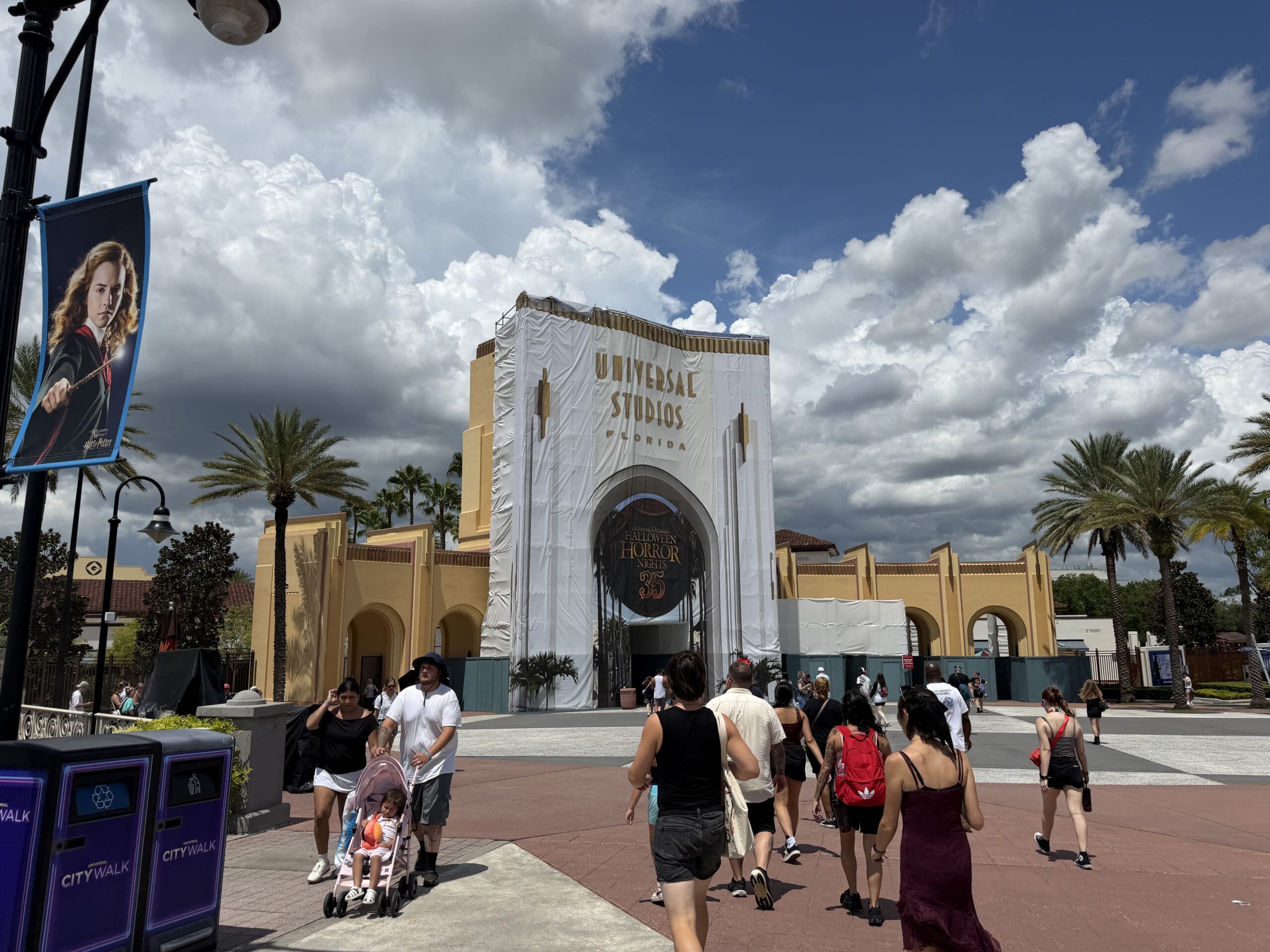 Universal Studios Florida Entrance Archway Refurbishment