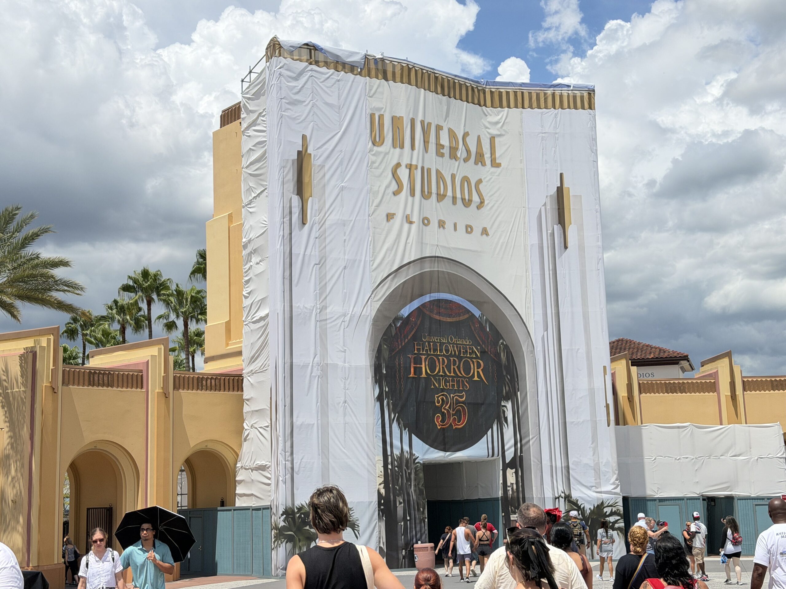 Universal Studios Florida Entrance Archway Refurbishment