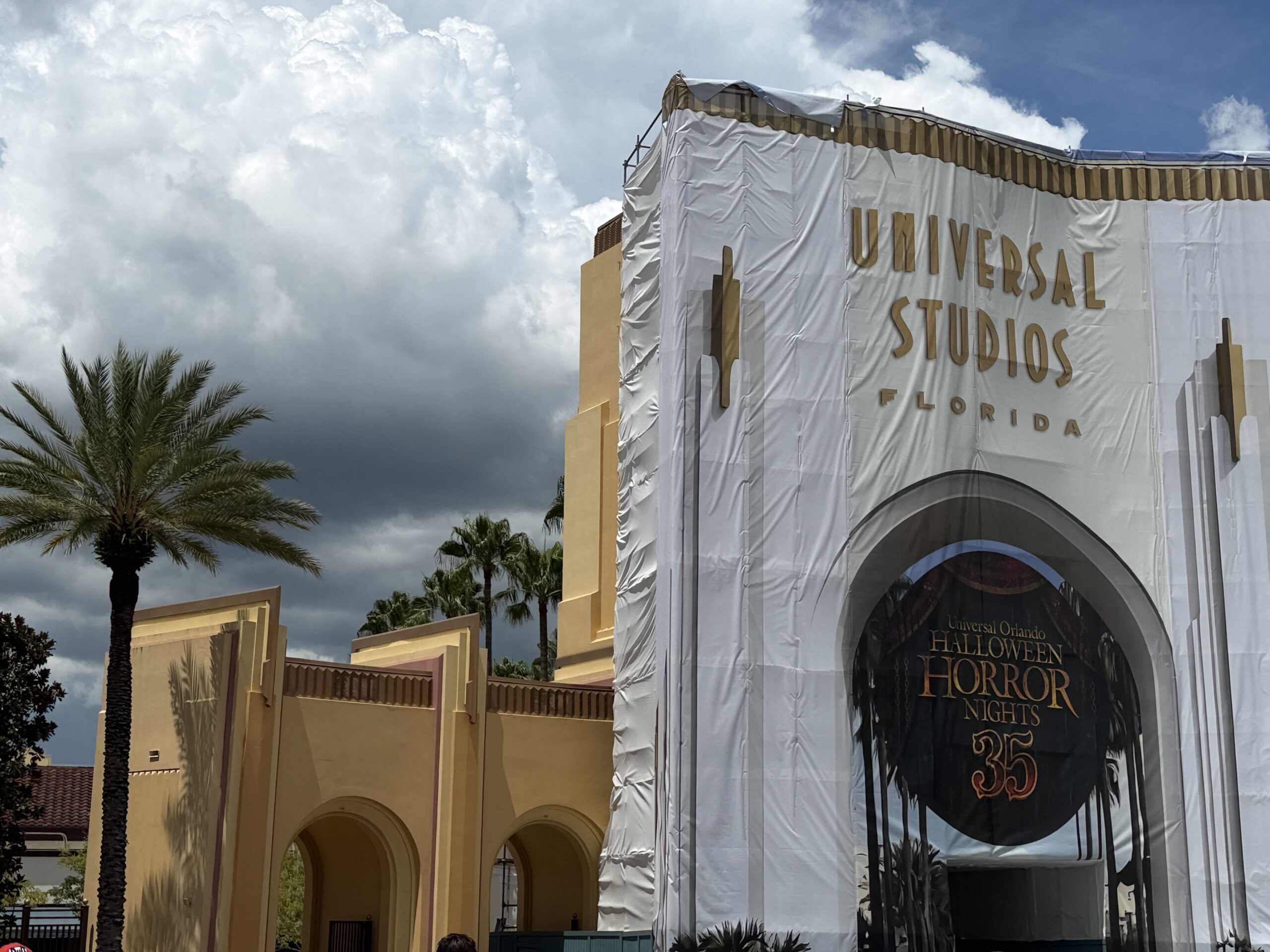 Universal Studios Florida Entrance Archway Refurbishment