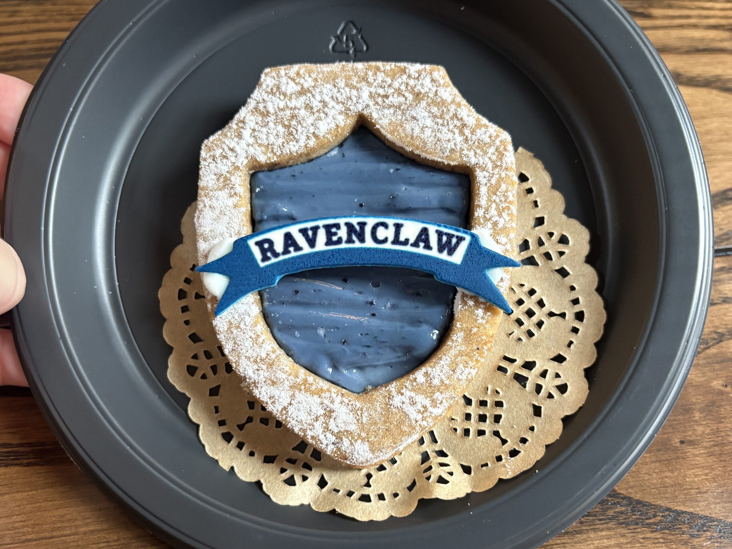 Ravenclaw Blueberry Linzer Cookie at Universal Studios Florida