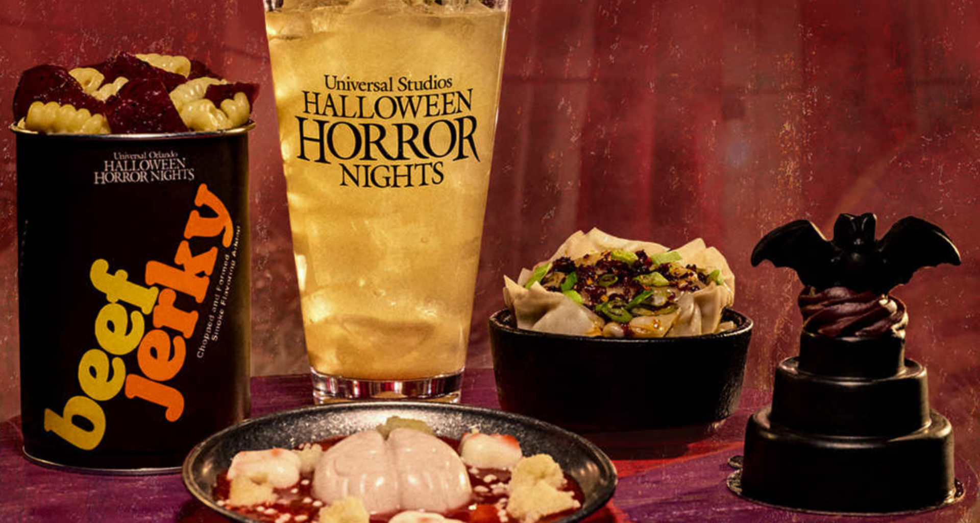 Rigatoni Ritual Pie, Pleasure & Pain Brain, and More Menu Items Announced at Halloween Horror Nights 35