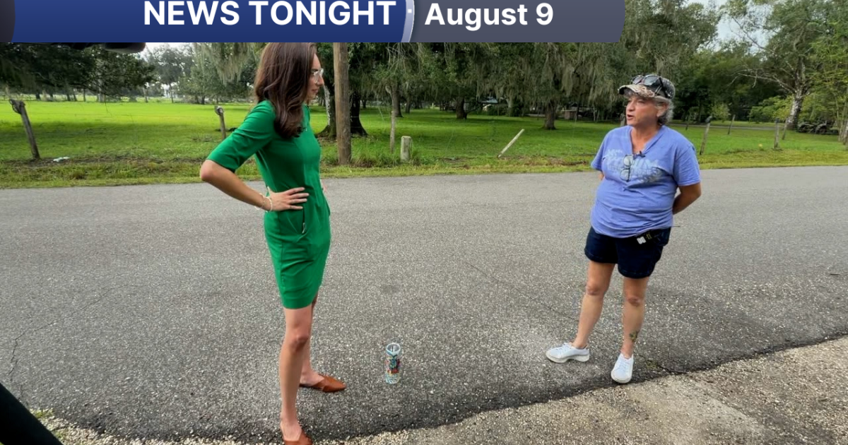 News Tonight - Top Headlines and Weather for August 9