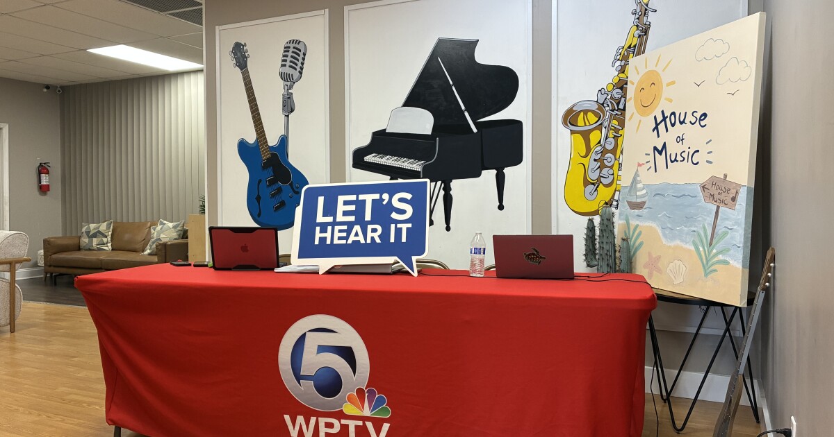 Let's Hear It: Join WPTV in Port St. Lucie today at House of Music PSL!